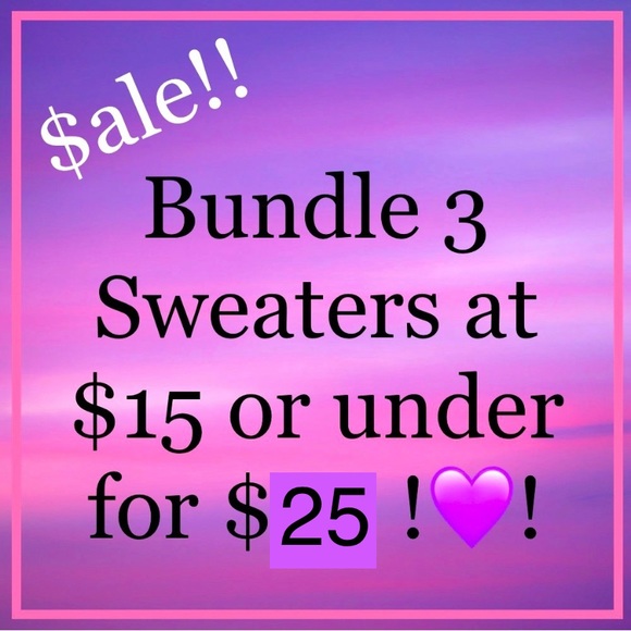 SALE! Bundle 3 pieces of Clothing or Shoes $22 or Less & Get the 3rd one Free - Picture 2 of 2